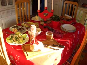 Vårt enkla julbord