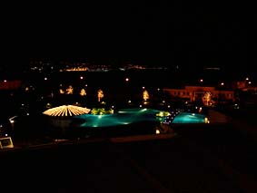 Tillbaka vid hotellet i Linda-a-Velha