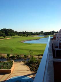 Ny utsikt, fr�n hotellrummen p� Quinta Marinha