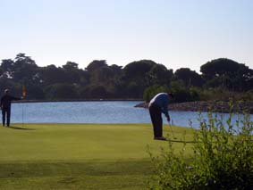Golf p� Quinta Marinha