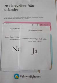 Dags att r&ouml;sta f&ouml;r eller emot EMU.