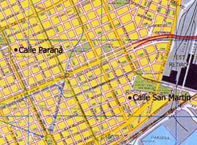 Var tusan ligger Calle Esmeralda??