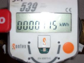 115 kilowatt producerad solenergi