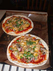 Pizza a la Anki