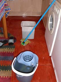 Swimmingpool i k�ket!
