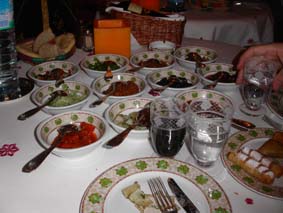 Som f�rr�tt blev det marockansk sallad